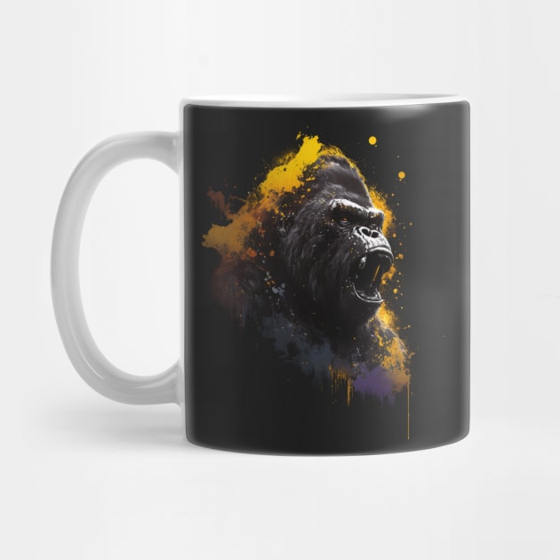 Gorilla Roar by Abili-Tees